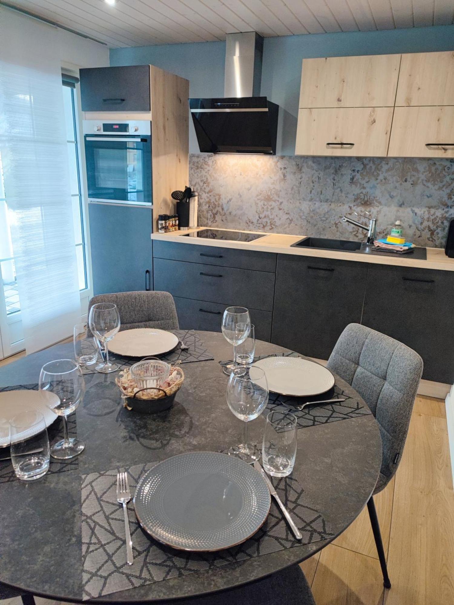 Kleine Auszeit - 2-Zimmer Ferienwohnung Шпіц Екстер'єр фото